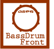 バスドラム・フロント-BassDrum - Front