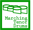 マーチング テナードラム-Marching tenor drum